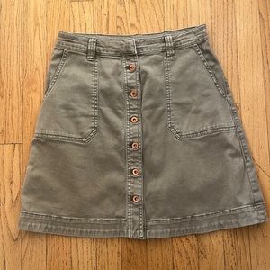 Anthropologie Pilcro and the Letterpress skirt